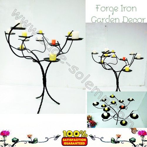 Iron Candle Holder CH04